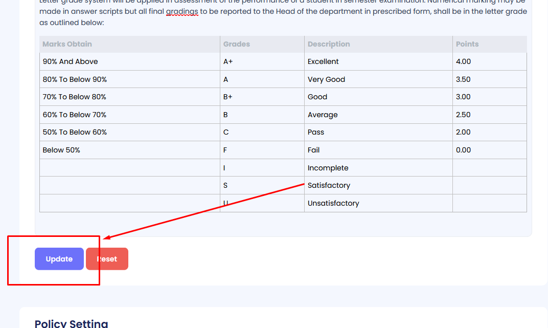 General Settings Form