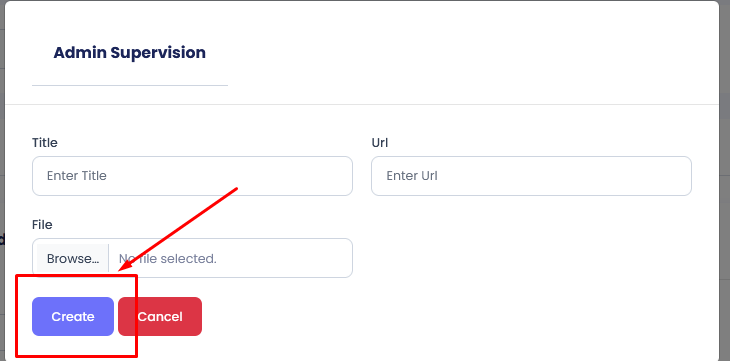 Supervision Profile Form